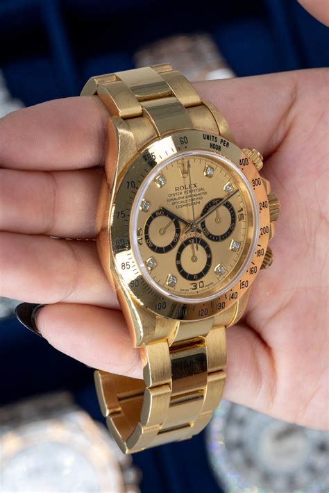 gold men's rolex daytona|rolex daytona full gold.